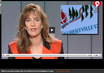 Editado informativo de 1992 con fecha de emisi&oacute;n de febrero de 2012 (Canal 9)
