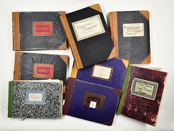Diarios de actividades, cuadernos de laboratorio, libros de registro del fondo del Instituto Espa&ntilde;ol de Entomolog&iacute;a